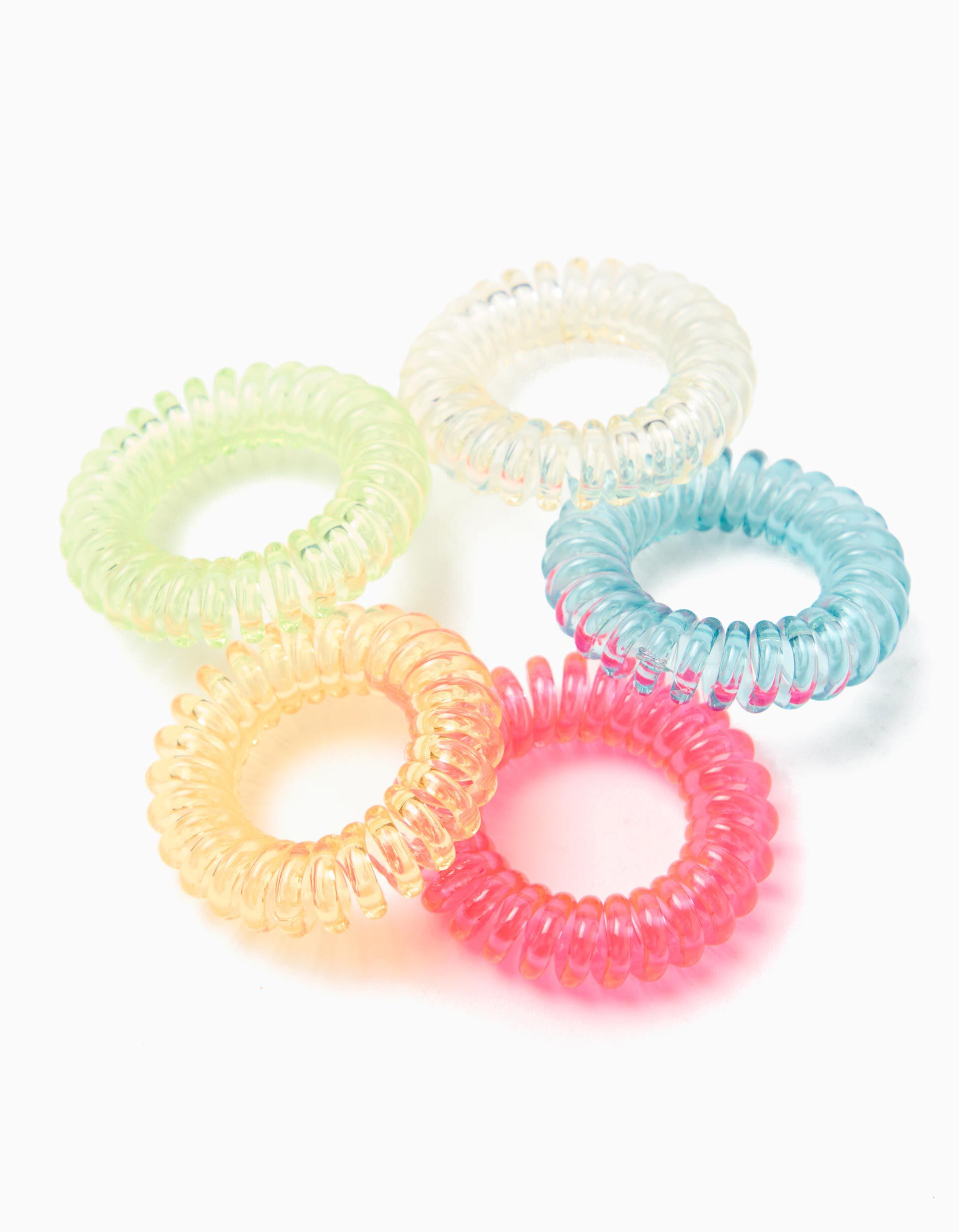 Comprar Online Pack 5 El&aacute;sticos de Cabelo, Menina, Multicor