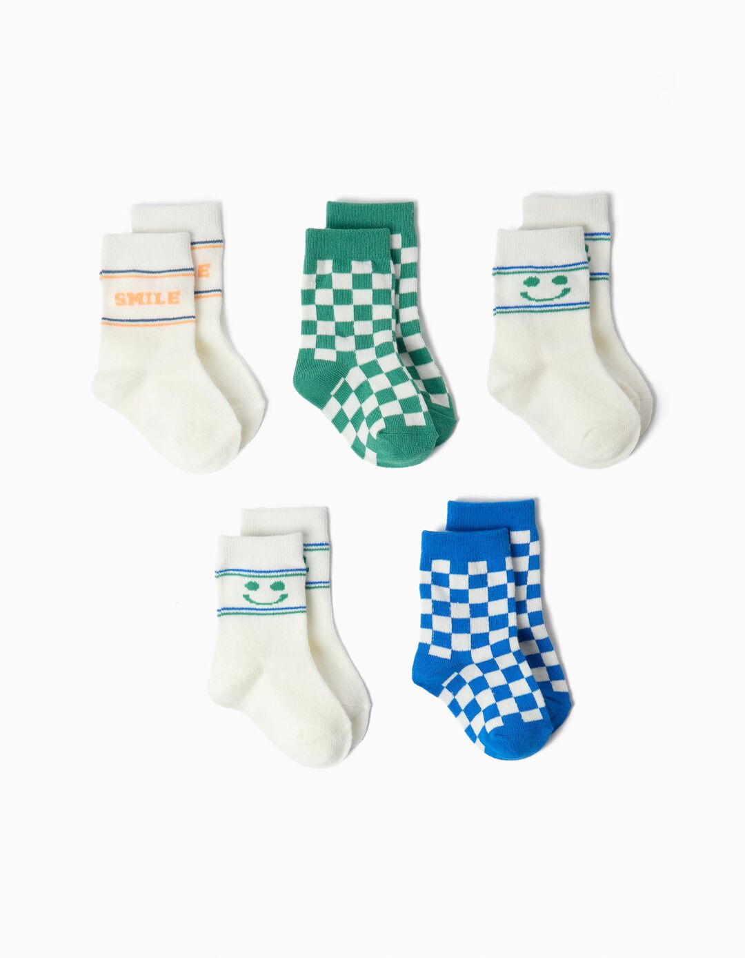 Pack 5 Pares De Meias, Menino, Multicolor
