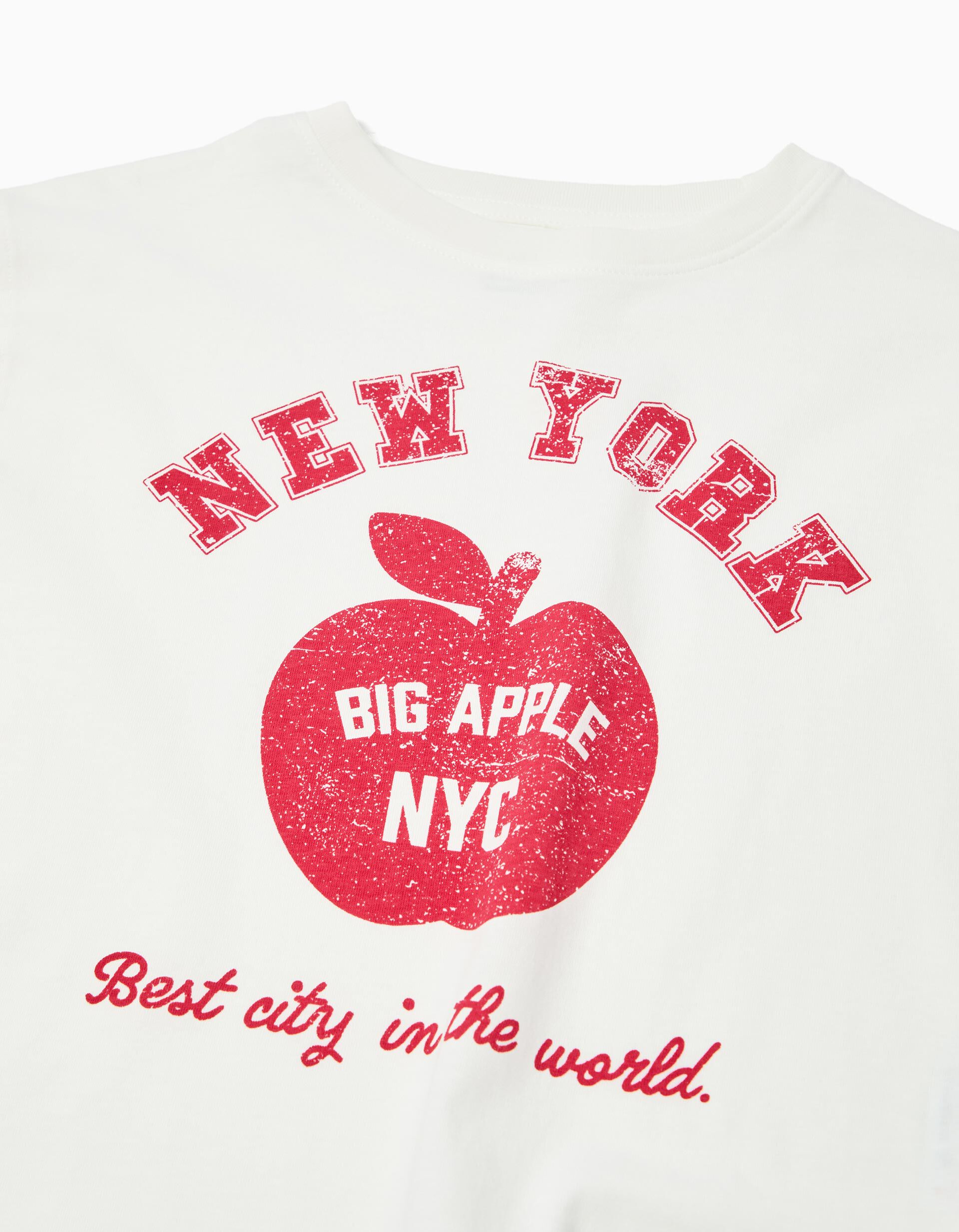 Comprar Online T-shirt Manga Comprida, Menina, Branco