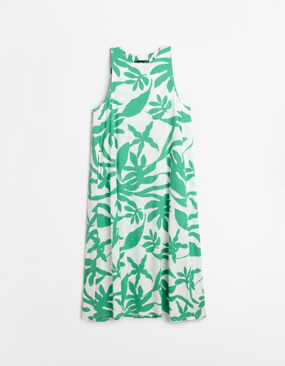 Vestido Comprido, Mulher, Verde