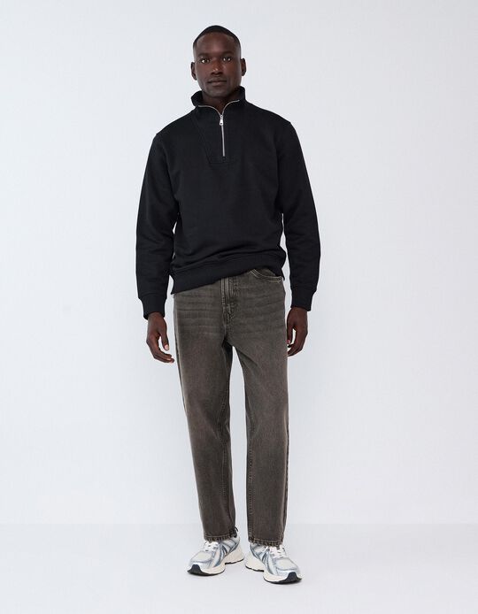 Comprar Online Cal&ccedil;as De Ganga Loose Fit, Homem, Preto