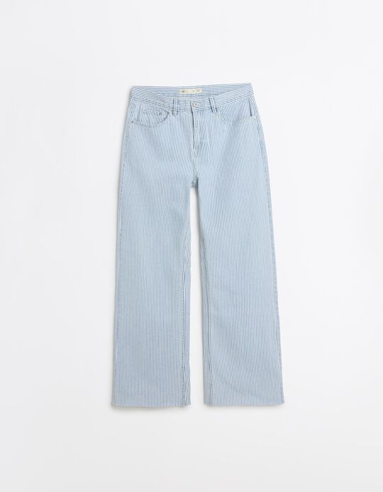 Comprar Online Cal&ccedil;as de Ganga Riscas, Mulher, Azul