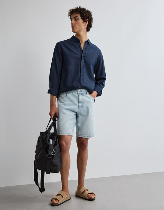 Comprar Online Cal&ccedil;&otilde;es de Ganga, Homem, Azul Claro