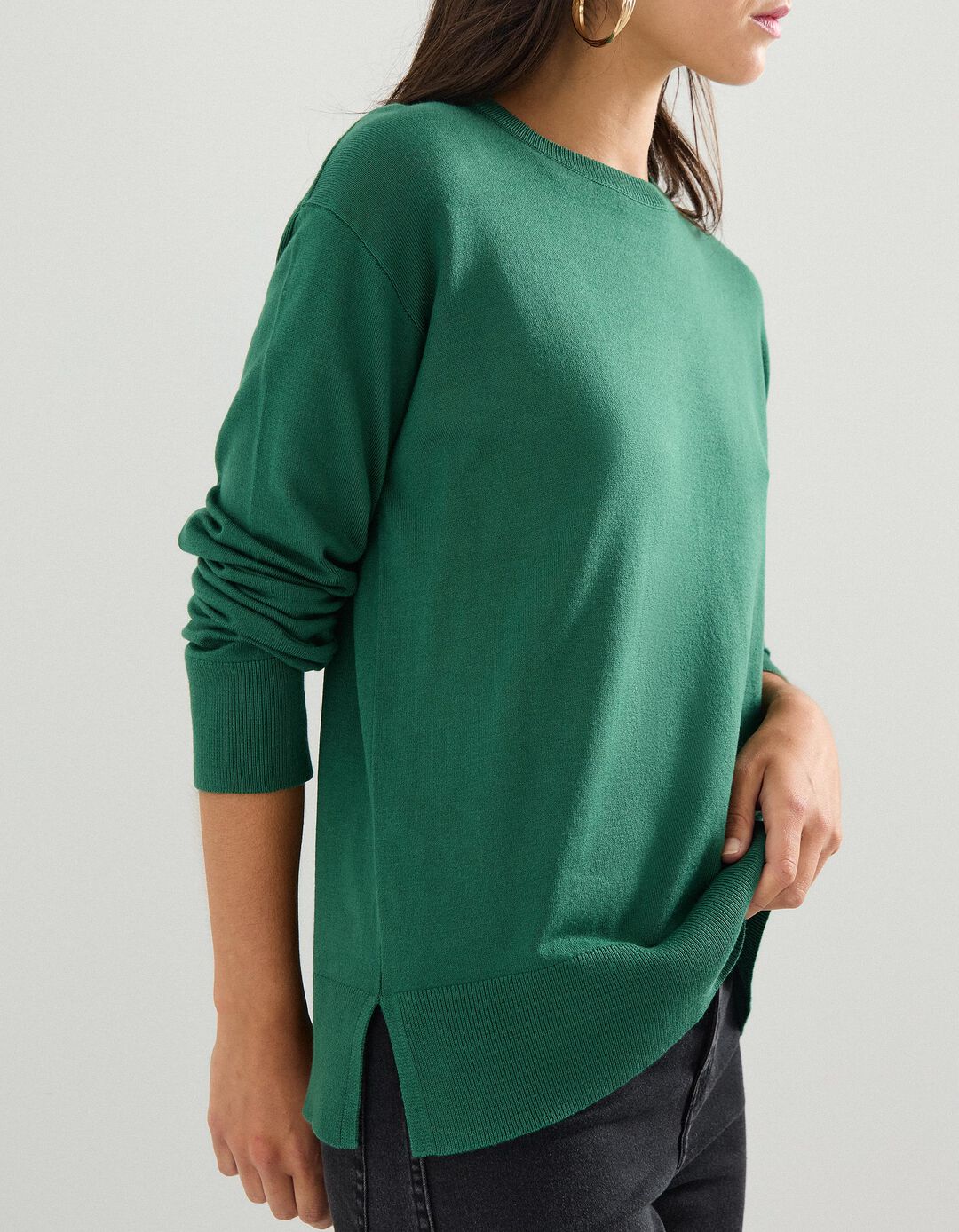 Camisola de Malha, Mulher, Verde