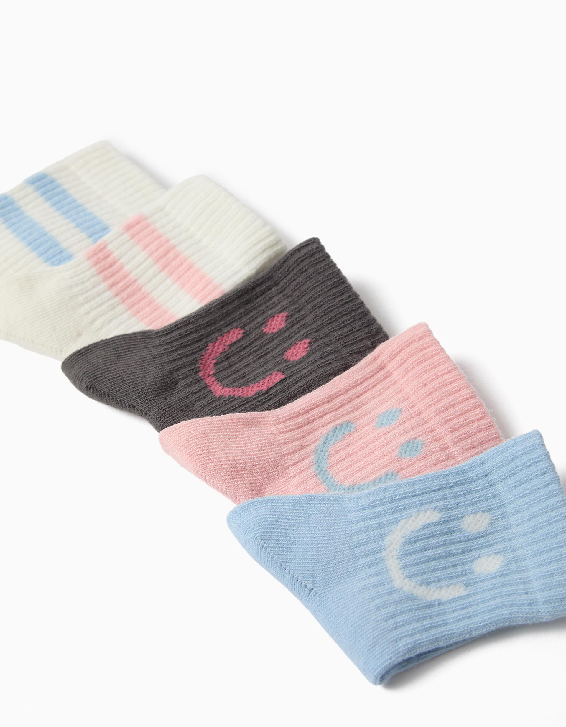 Comprar Online Pack 5 Pares De Meias, Menina, Multicolor