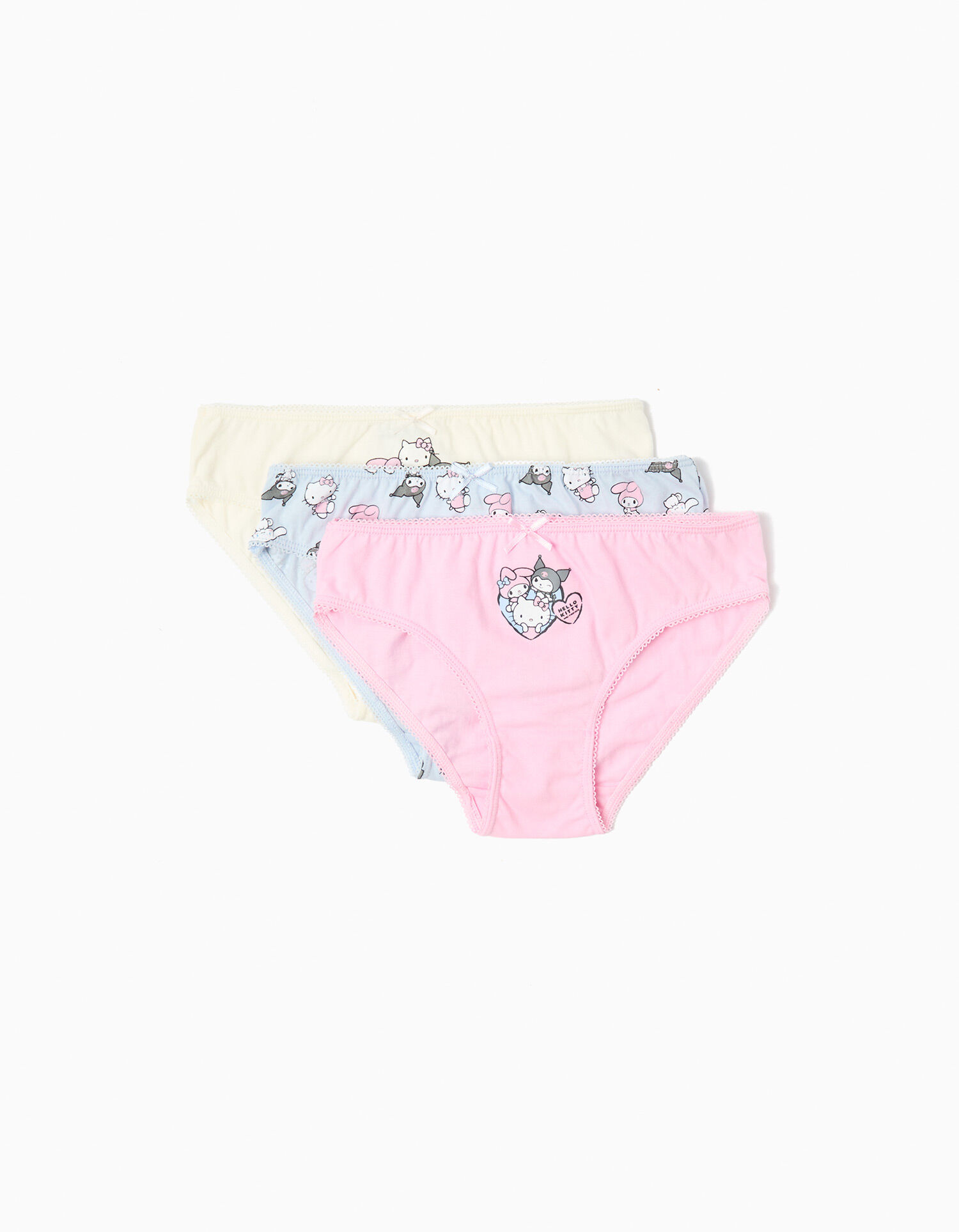 Comprar Online Pack 3 Cuecas 'Hello Kitty', Menina, Multicor