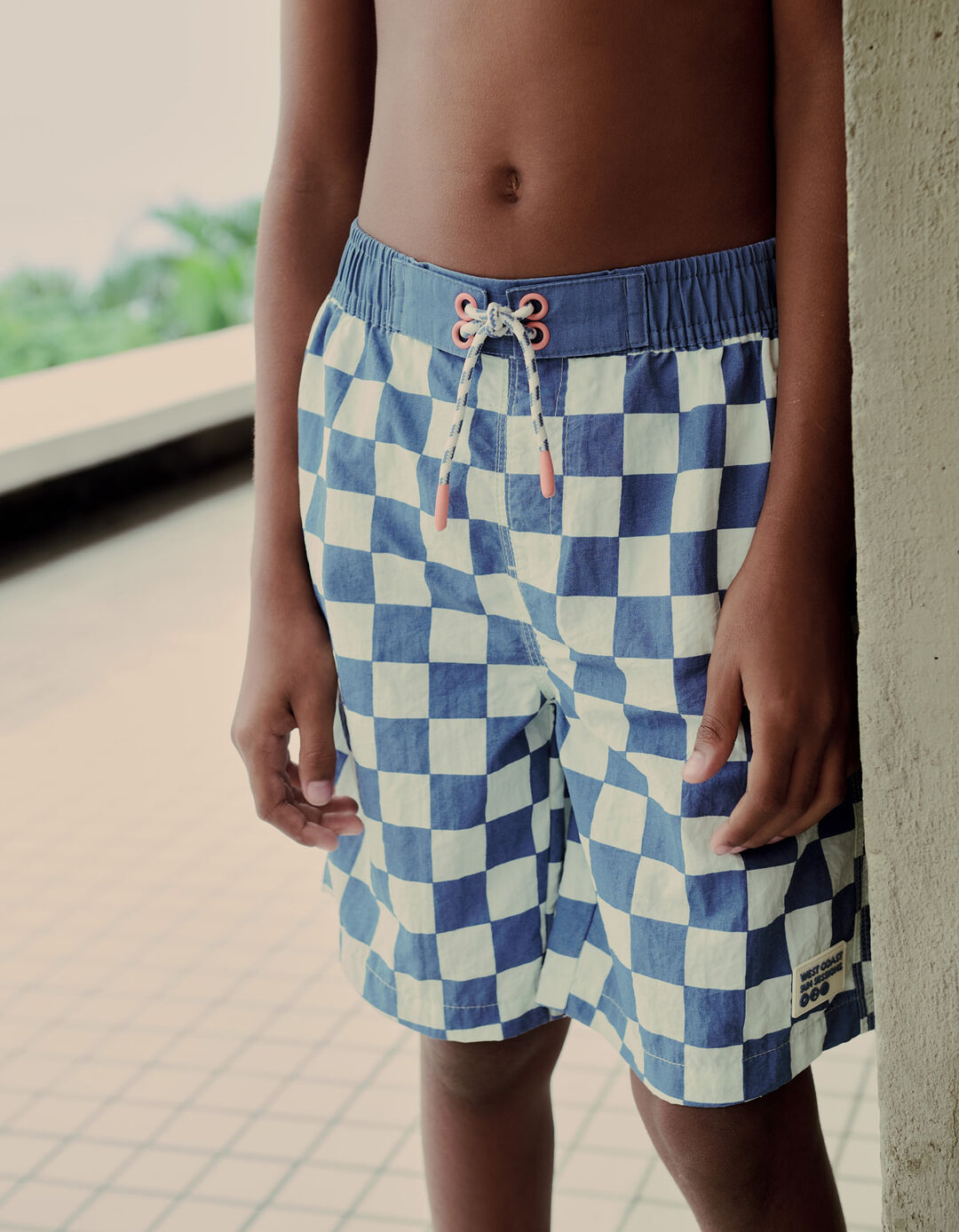 Cal&ccedil;&otilde;es de Banho 'Boardshort', Menino, Azul