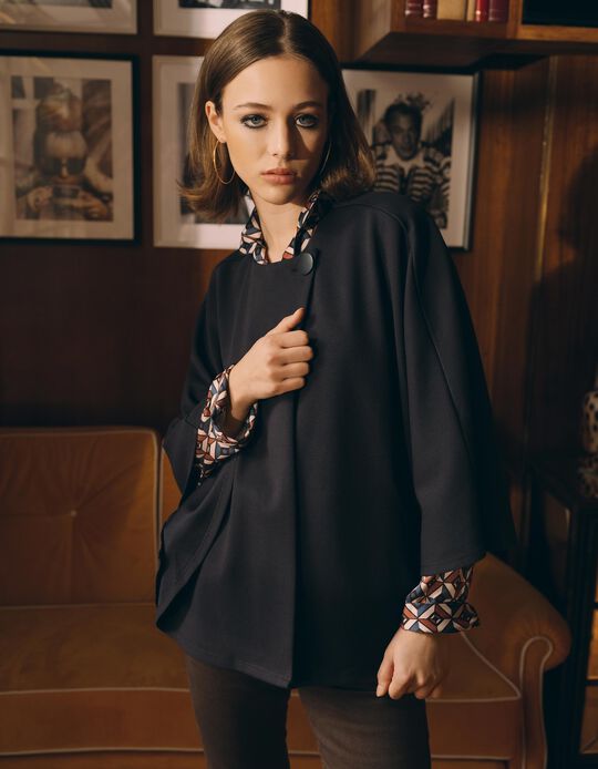 Comprar Online Capa, Mulher, Azul Escuro