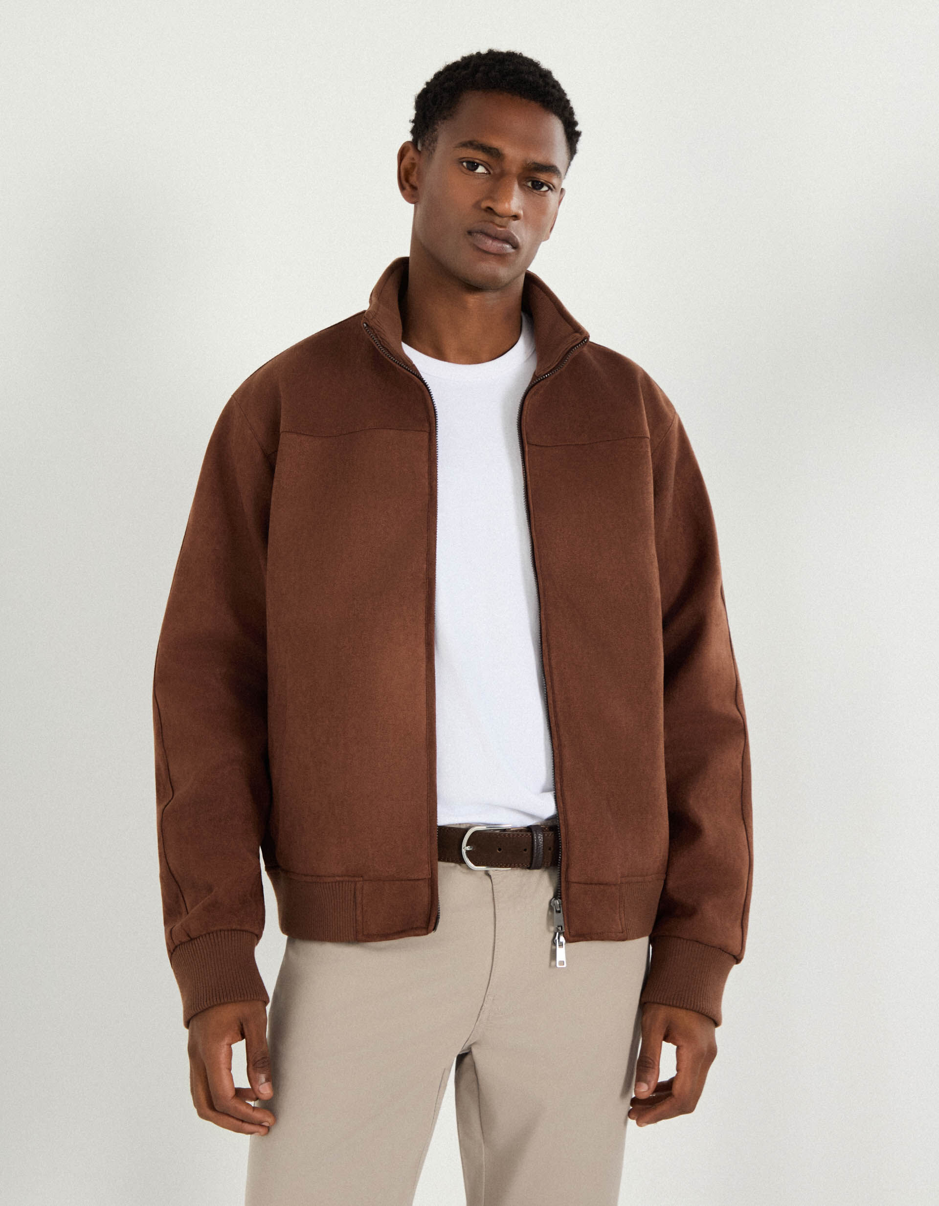 Comprar Online Casaco Bomber, Homem, Castanho Escuro