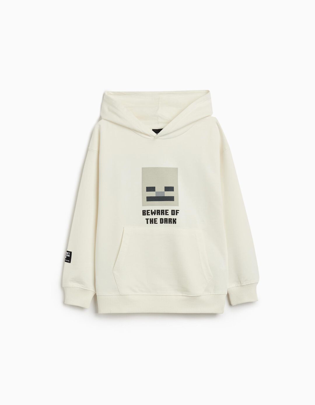 Casaco com Capuz 'Minecraft', Menino, Branco