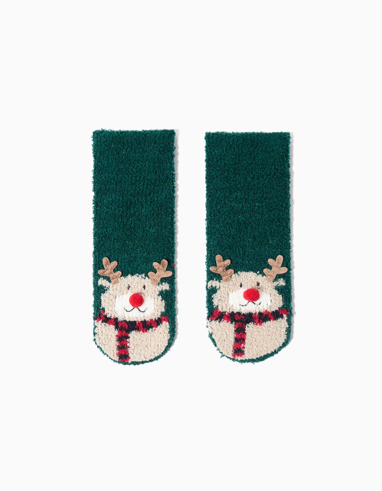 Comprar Online Par de Meias de Natal, Menino, Verde Escuro