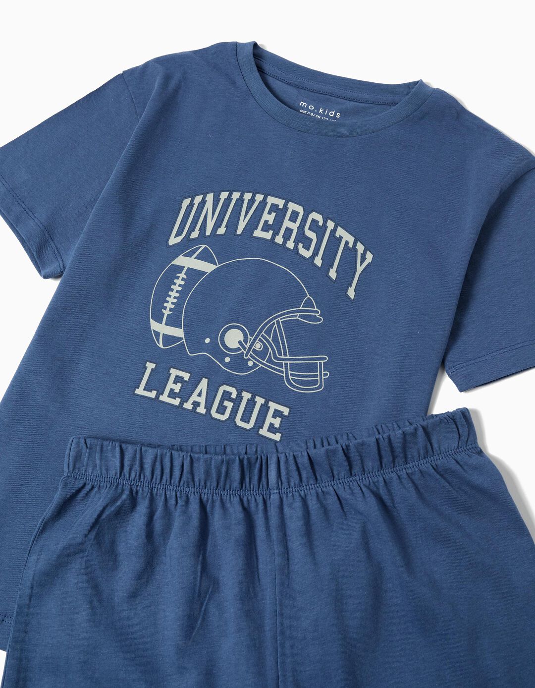 Pijama Jersey, Menino, Azul Escuro 