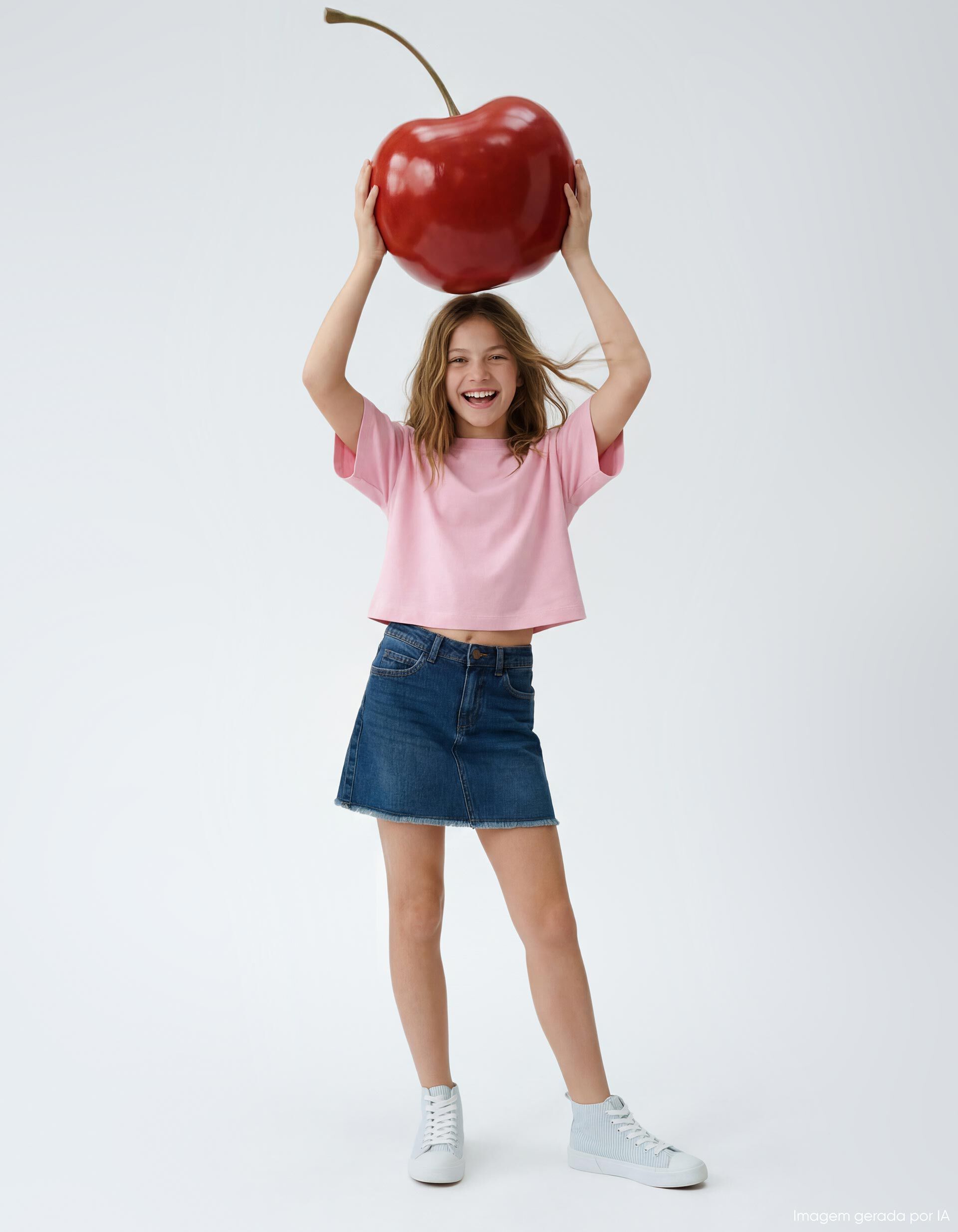 Comprar Online Saia de Ganga, Menina, Azul