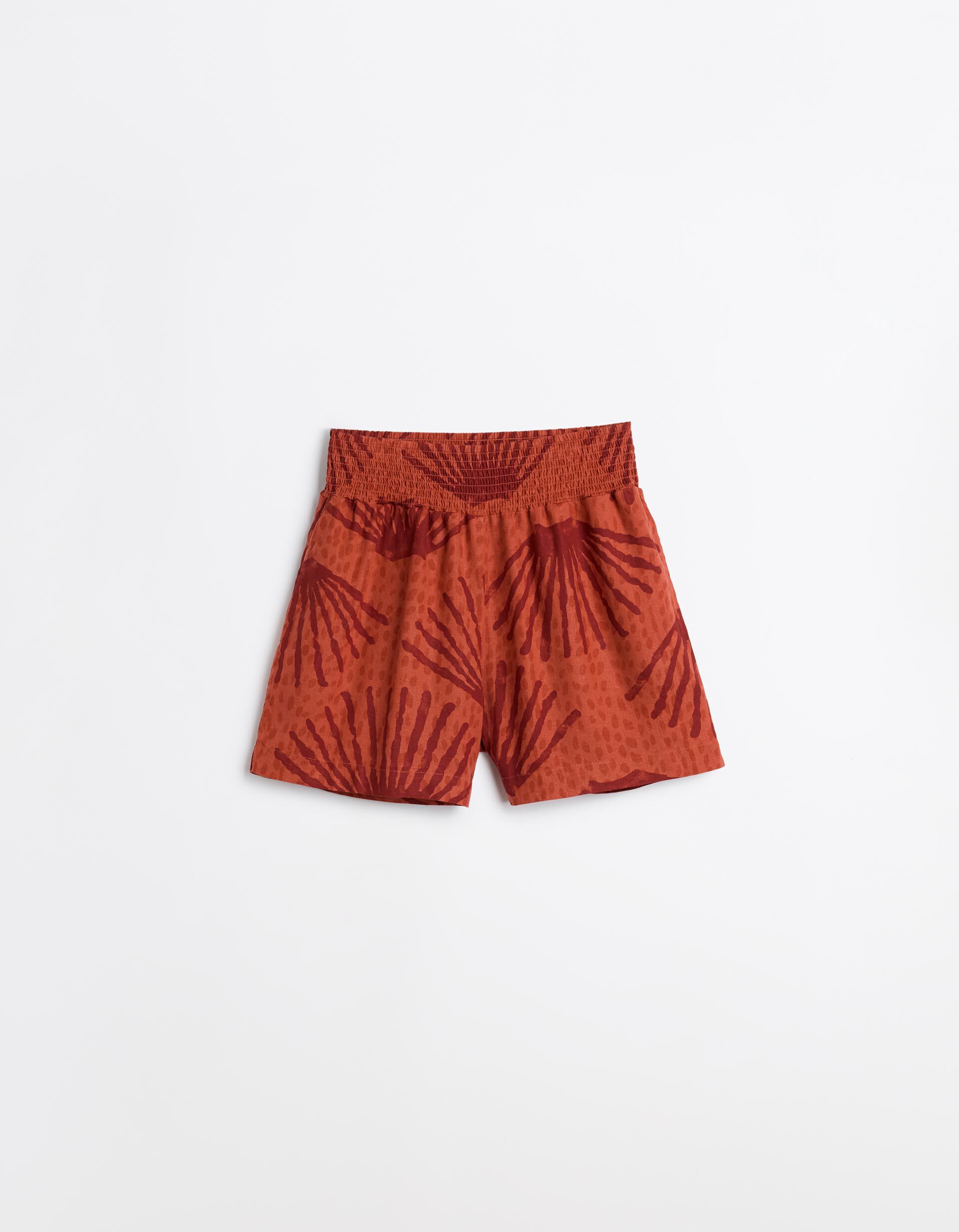 Comprar Online Cal&ccedil;&otilde;es Com Linho, Mulher, Laranja Escuro