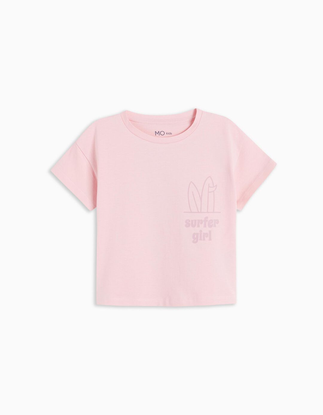 T-shirt, Girls, Light Pink