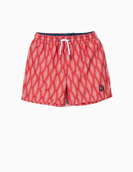 CAL&Ccedil;&Otilde;ES DE BANHO ESTAMPADOS PARA MENINO, VERMELHO