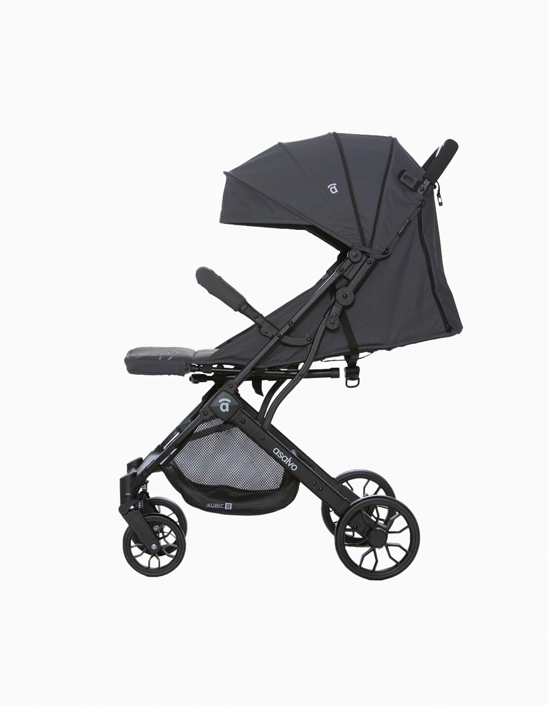 Carrinho De Passeio Asalvo Kubic 2, Gris