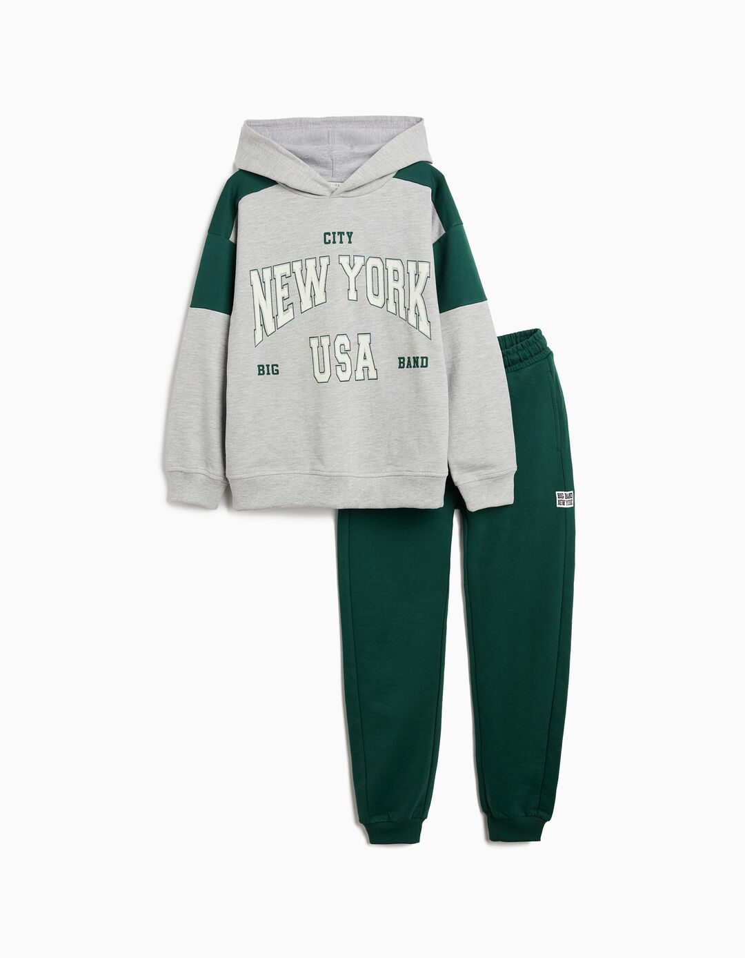 Conjunto de Jogging, Menino, Verde