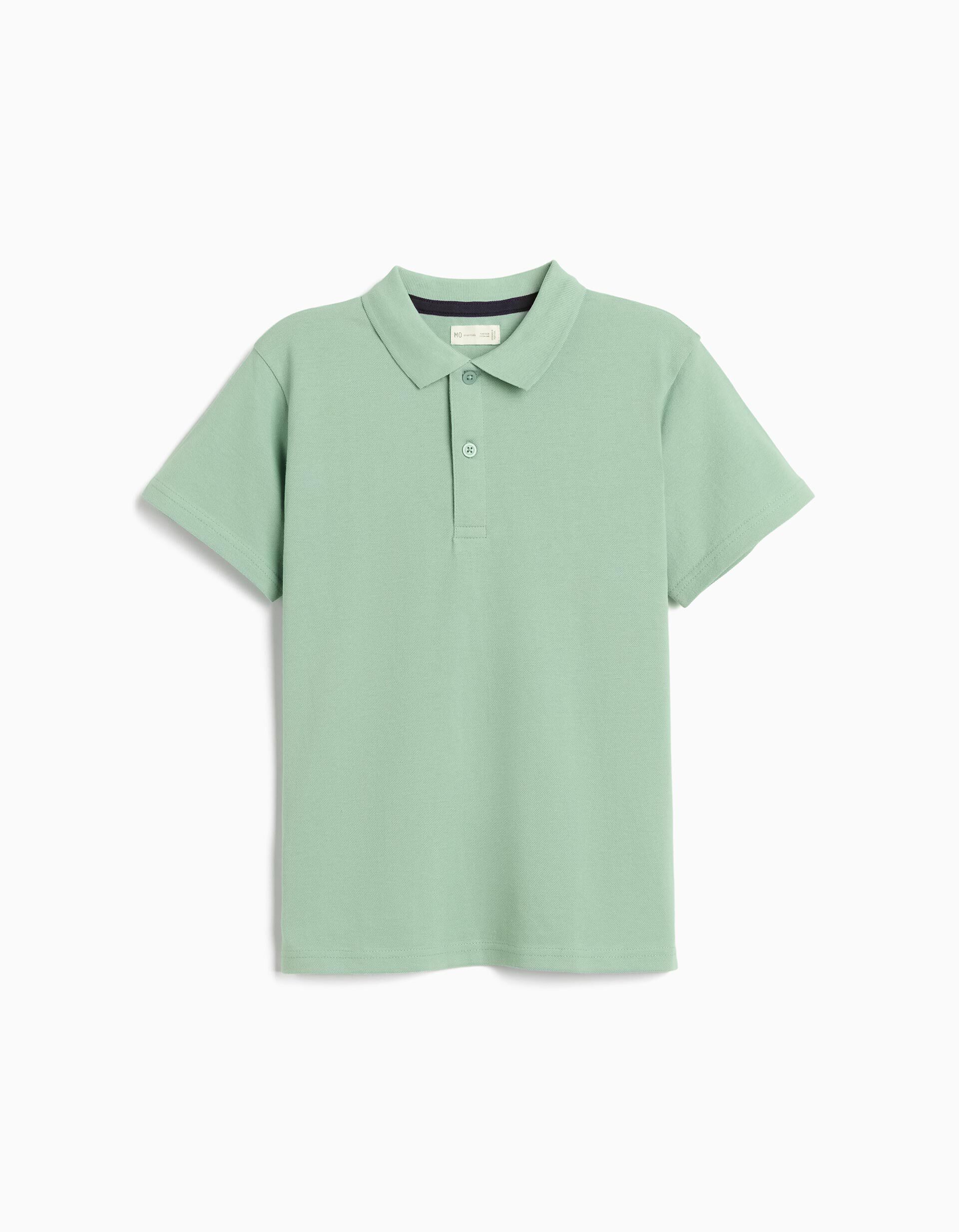 Comprar Online Polo Piquet, Menino, Verde Claro