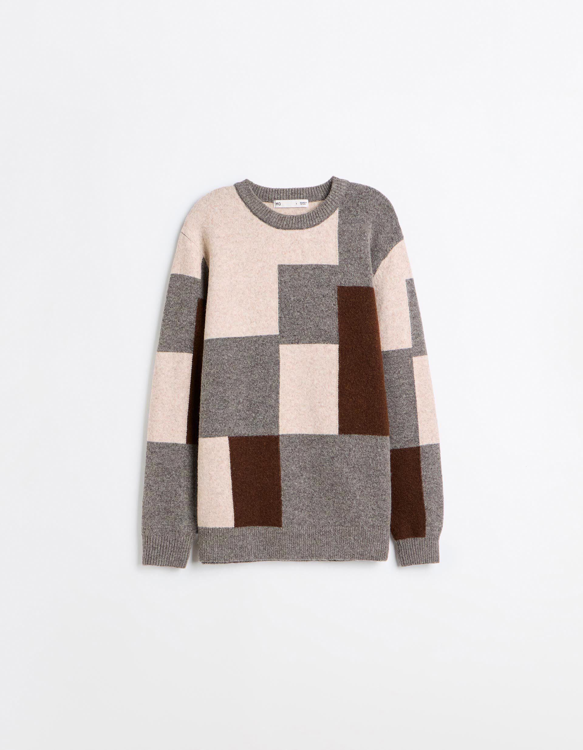 Comprar Online Camisola De Malha, Homem, Cinzento