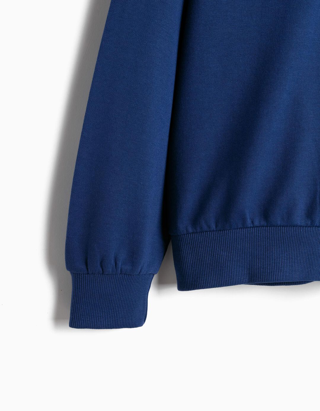 Sweatshirt De Felpa, Menino, Azul Escuro