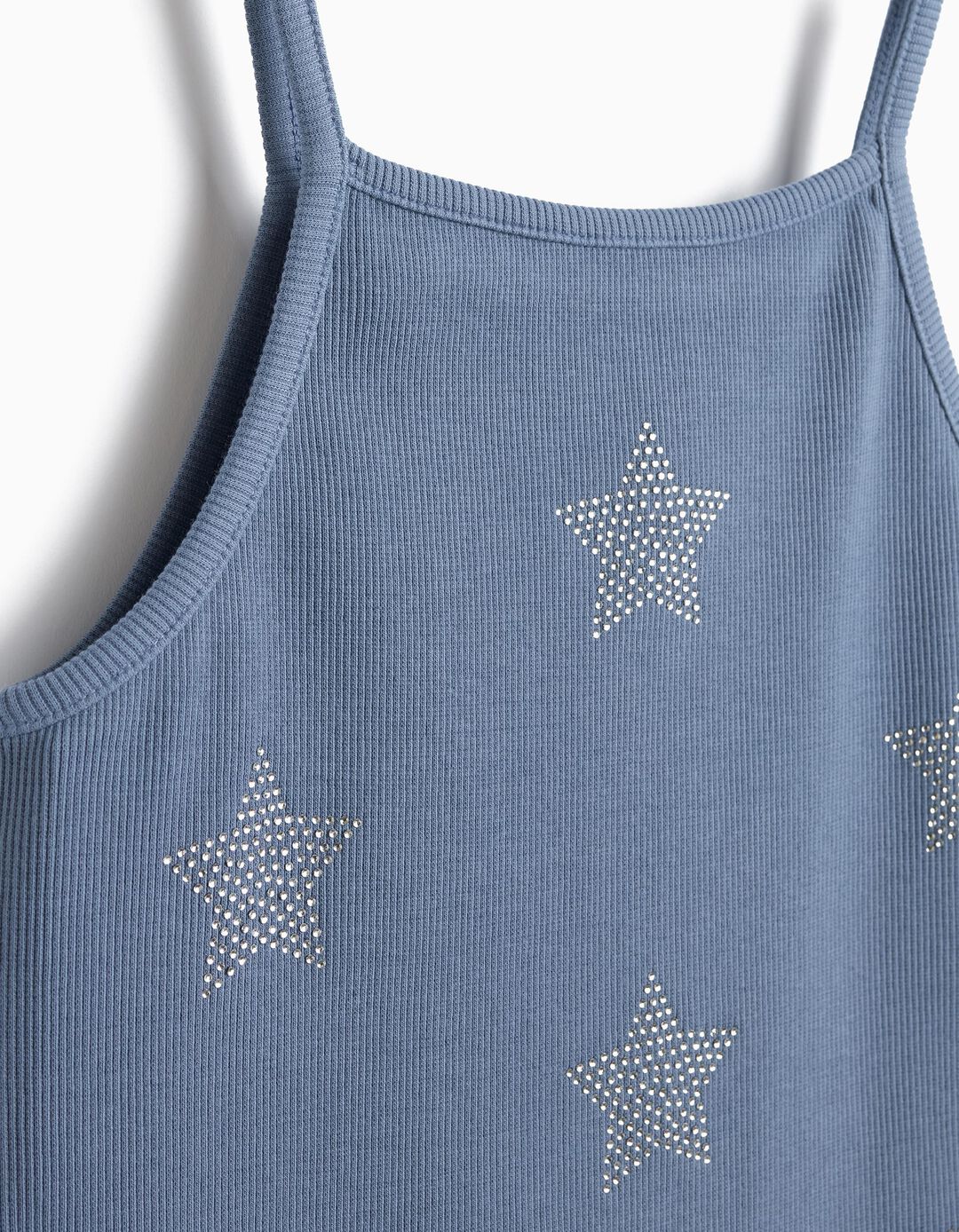 Top Halter, Menina, Azul Escuro