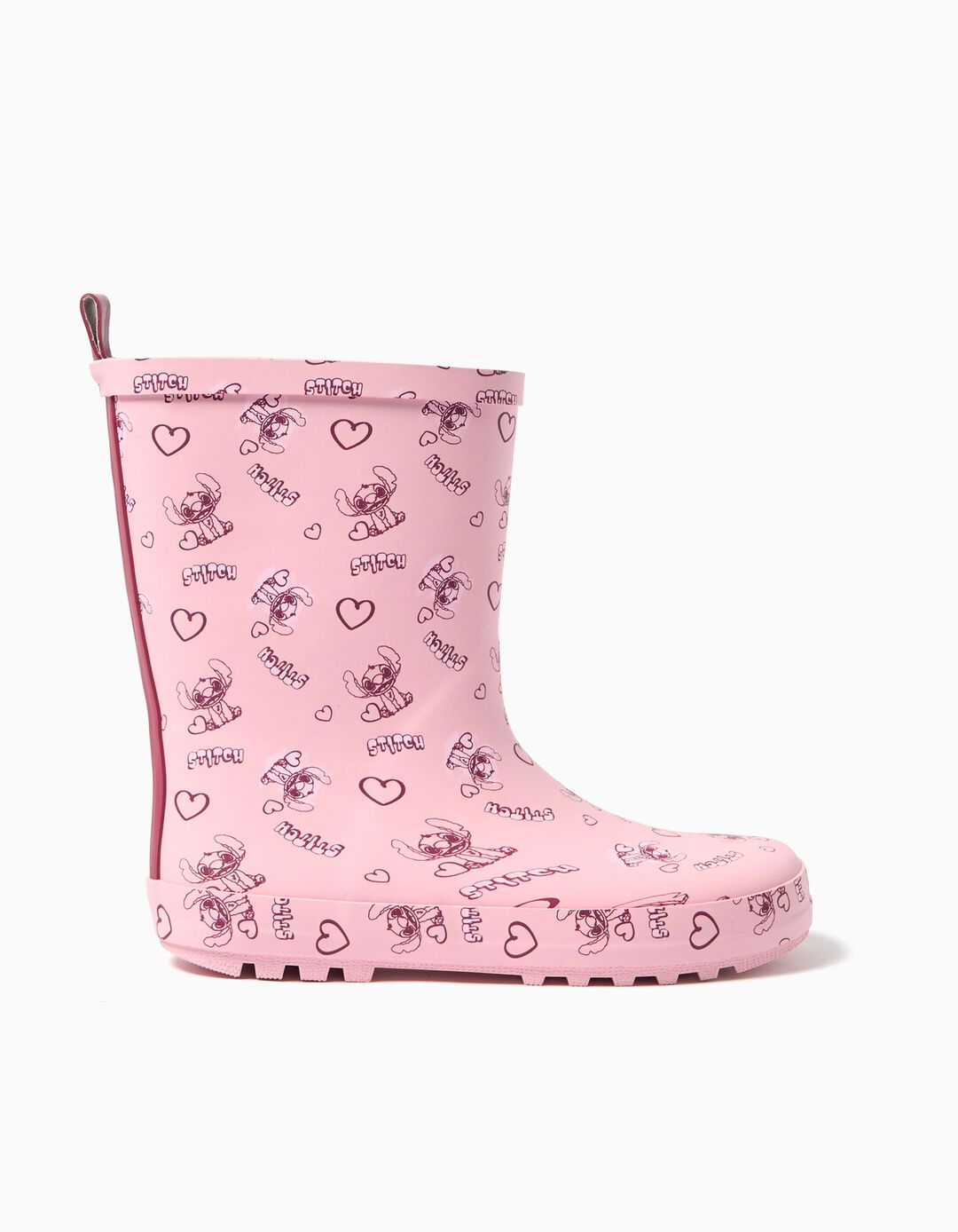 Galochas 'Stitch' ©Disney, Menina, Rosa 