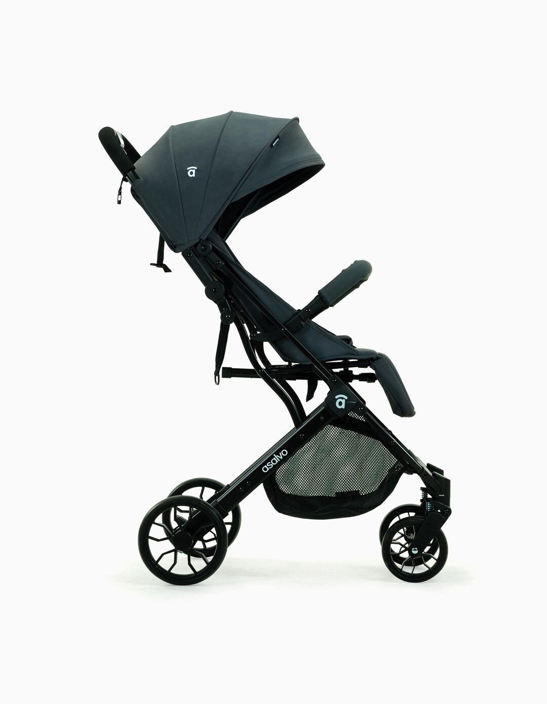 Carrinho De Passeio Asalvo Kubic 2, Gris
