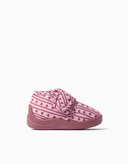 Comprar Online Pantufas Cora&ccedil;&atilde;o, Menina, Rosa