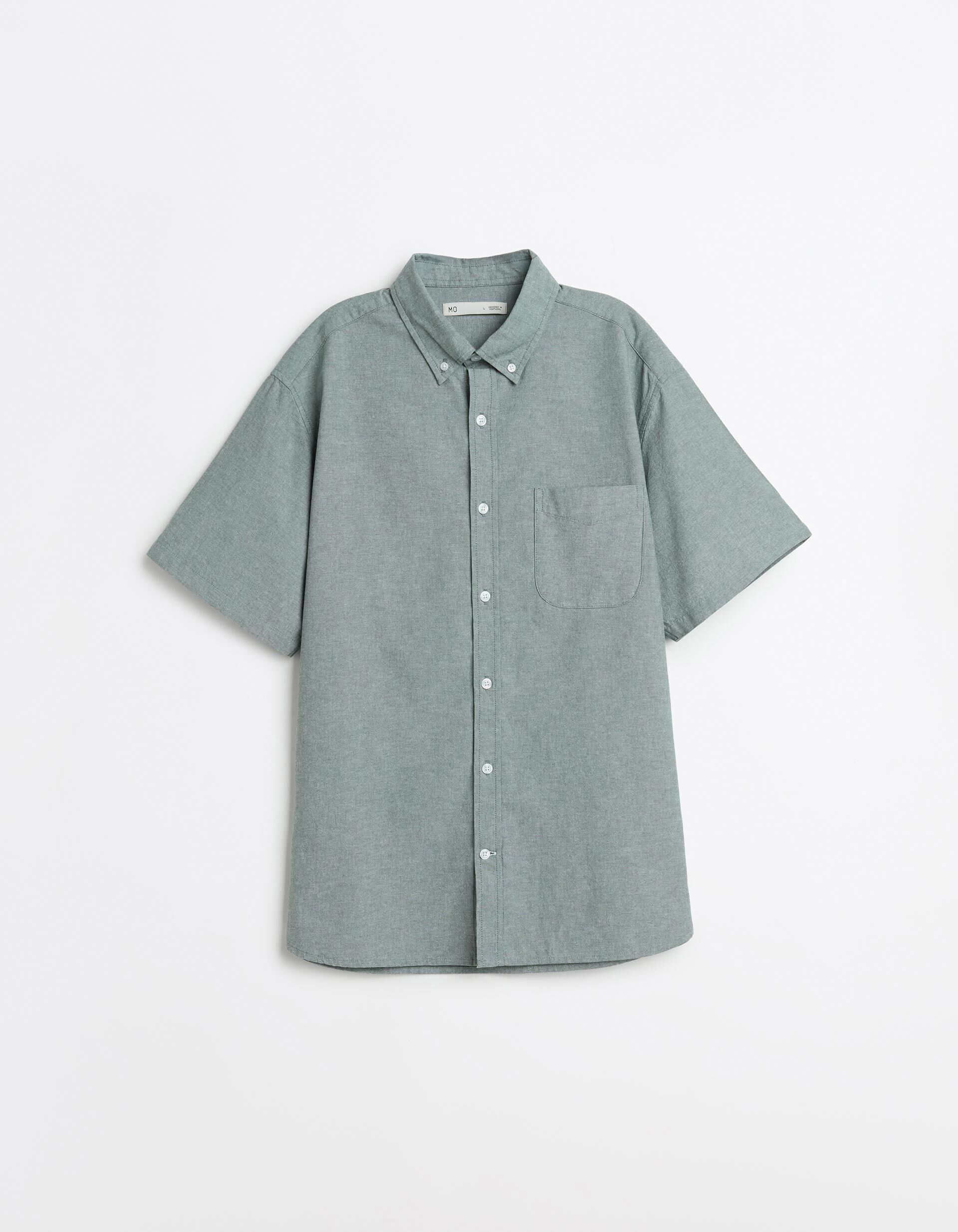 Comprar Online Camisa Manga Curta, Homem, Verde Escuro