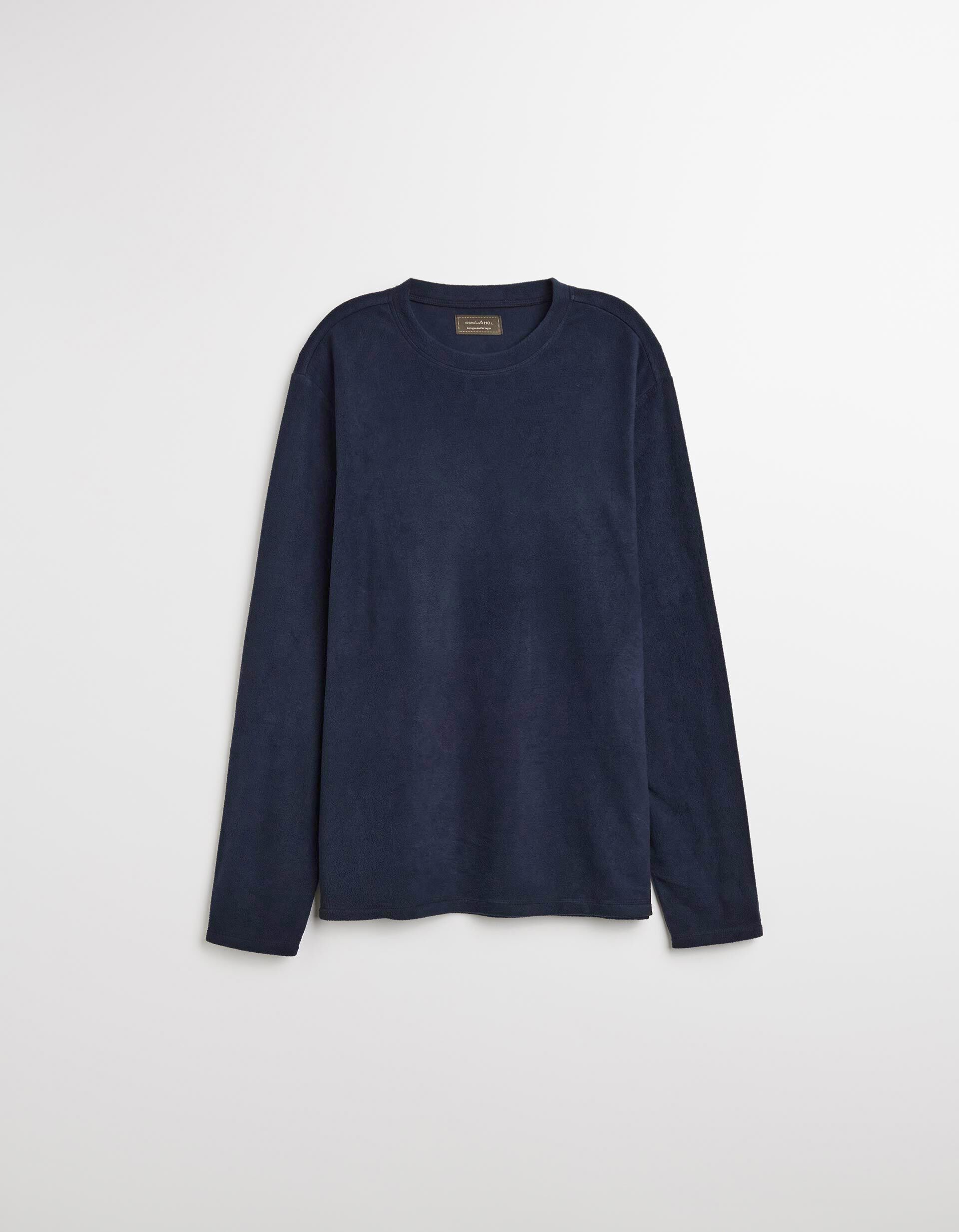 Comprar Online Camisola Polar, Homem, Azul Escuro 