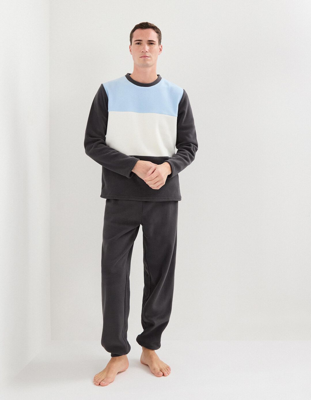 Pijama Polar, Homem, Multicor