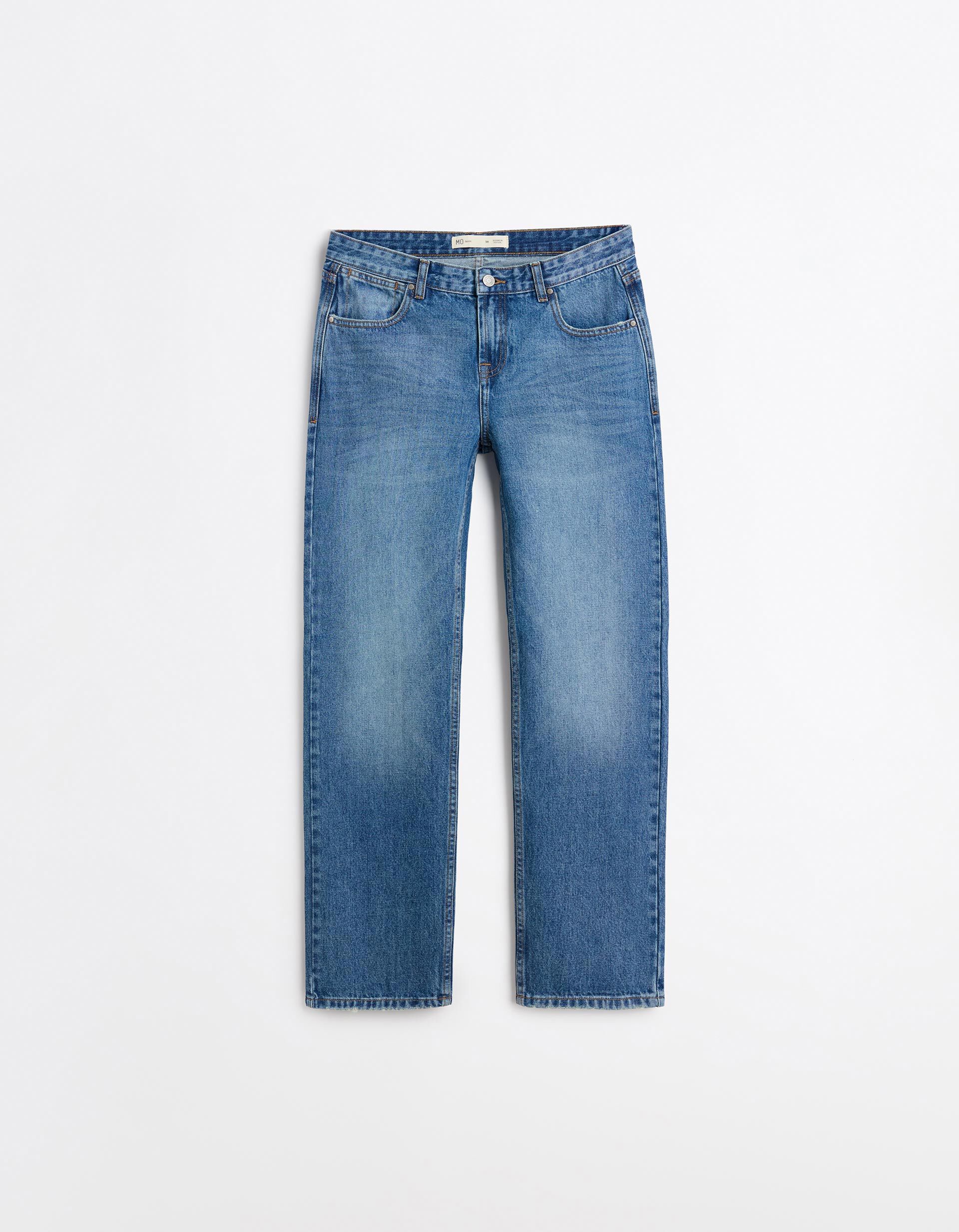 Comprar Online Cal&ccedil;as de Ganga 'Straight Fit', Mulher, Azul