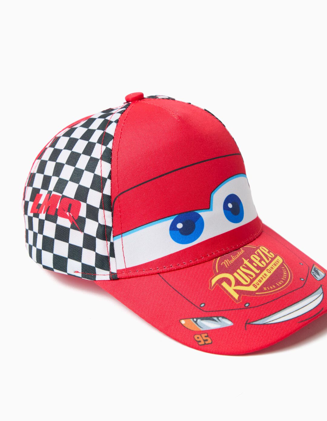 Bon&eacute; "Cars", Menino, Vermelho
