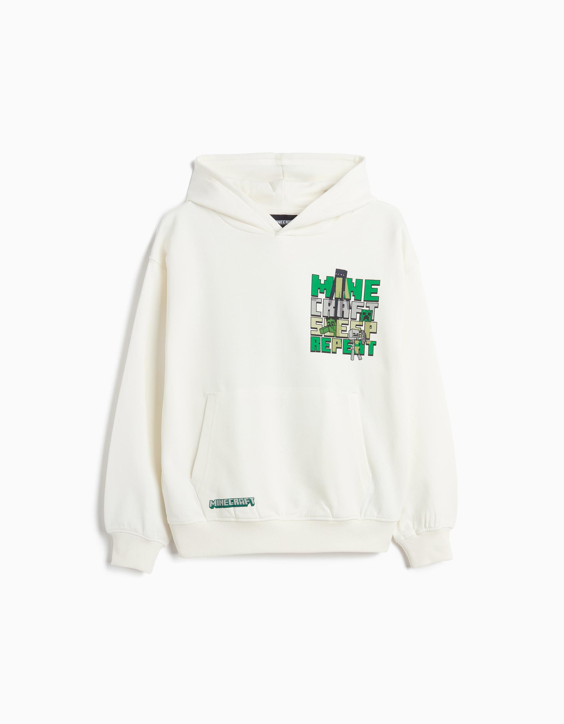 Comprar Online Sweatshirt De Felpa 'Minecraft', Menino, Branco