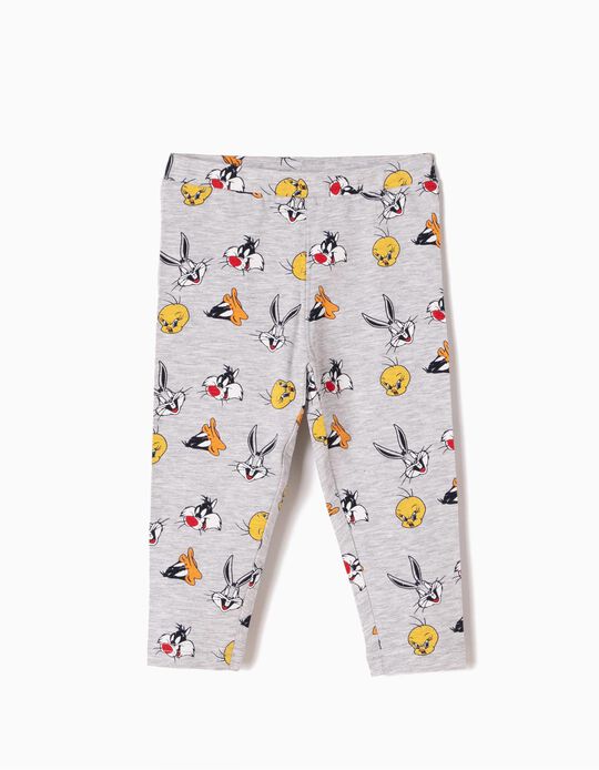 Grey Leggings, Looney Tunes