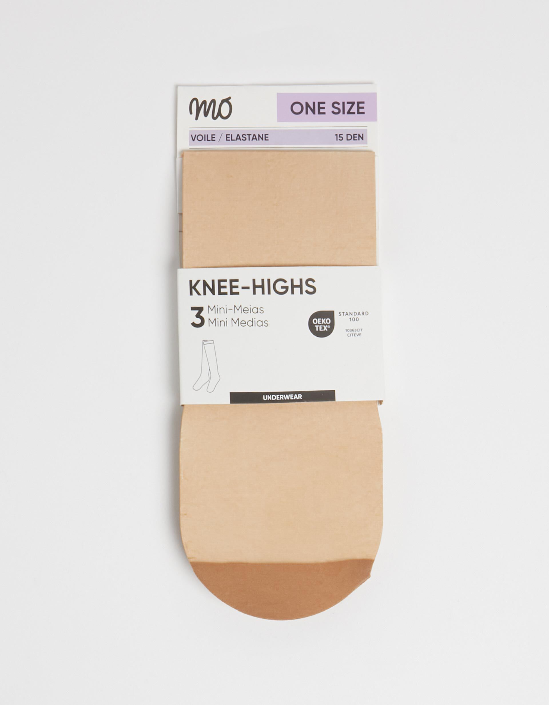 Comprar Online Pack 3 Mini-meias 15 DEN, Mulher, Castanho Claro