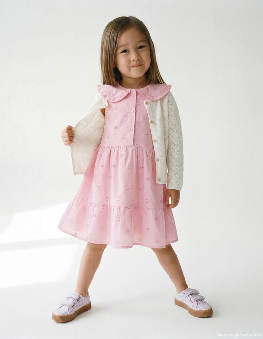 Comprar Online Casaco de Malha, Menina, Branco