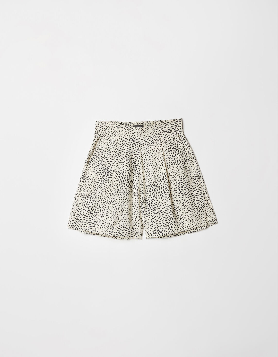 Printed Shorts, Women, Beige