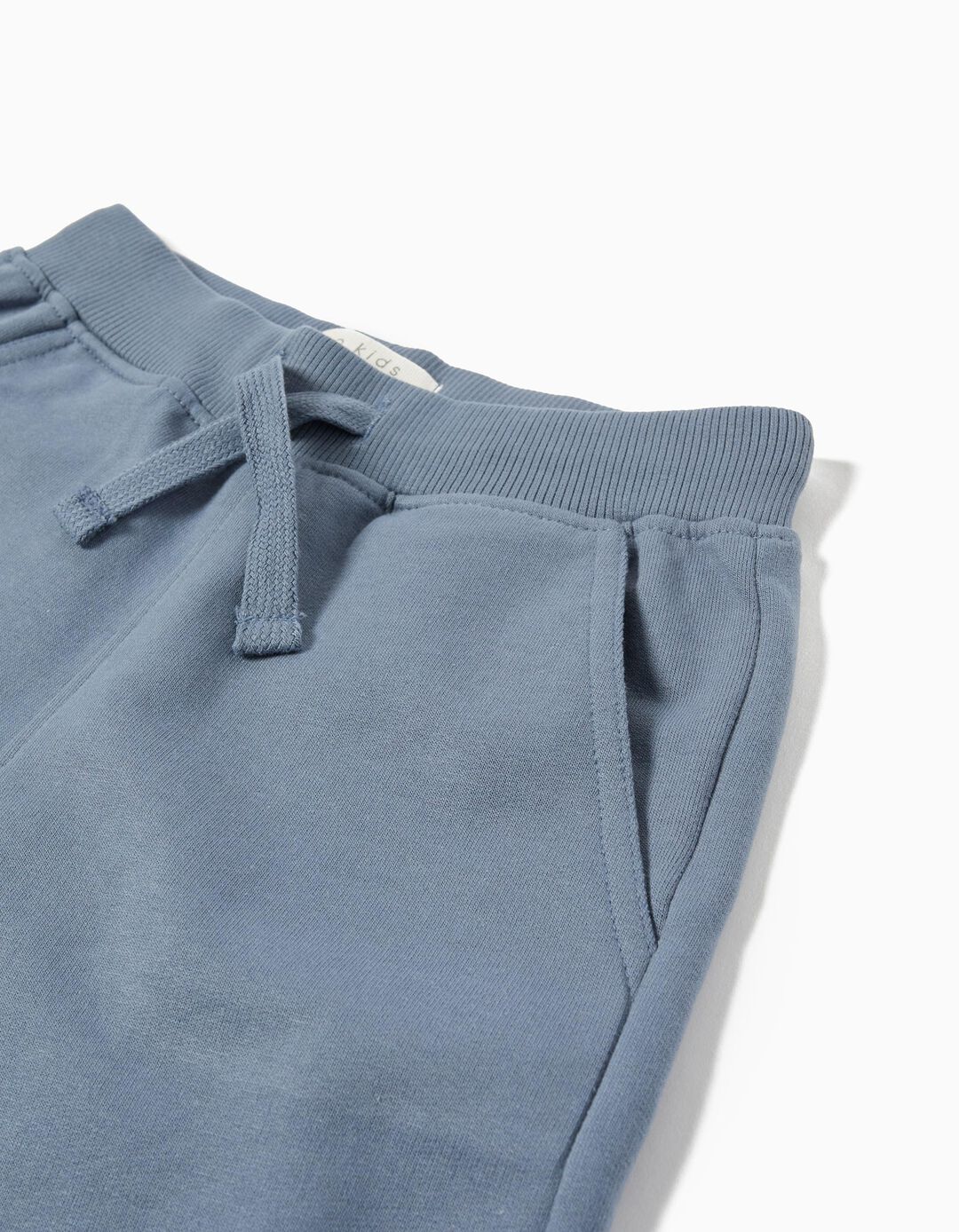 Calções Fleece, Menino, Azul