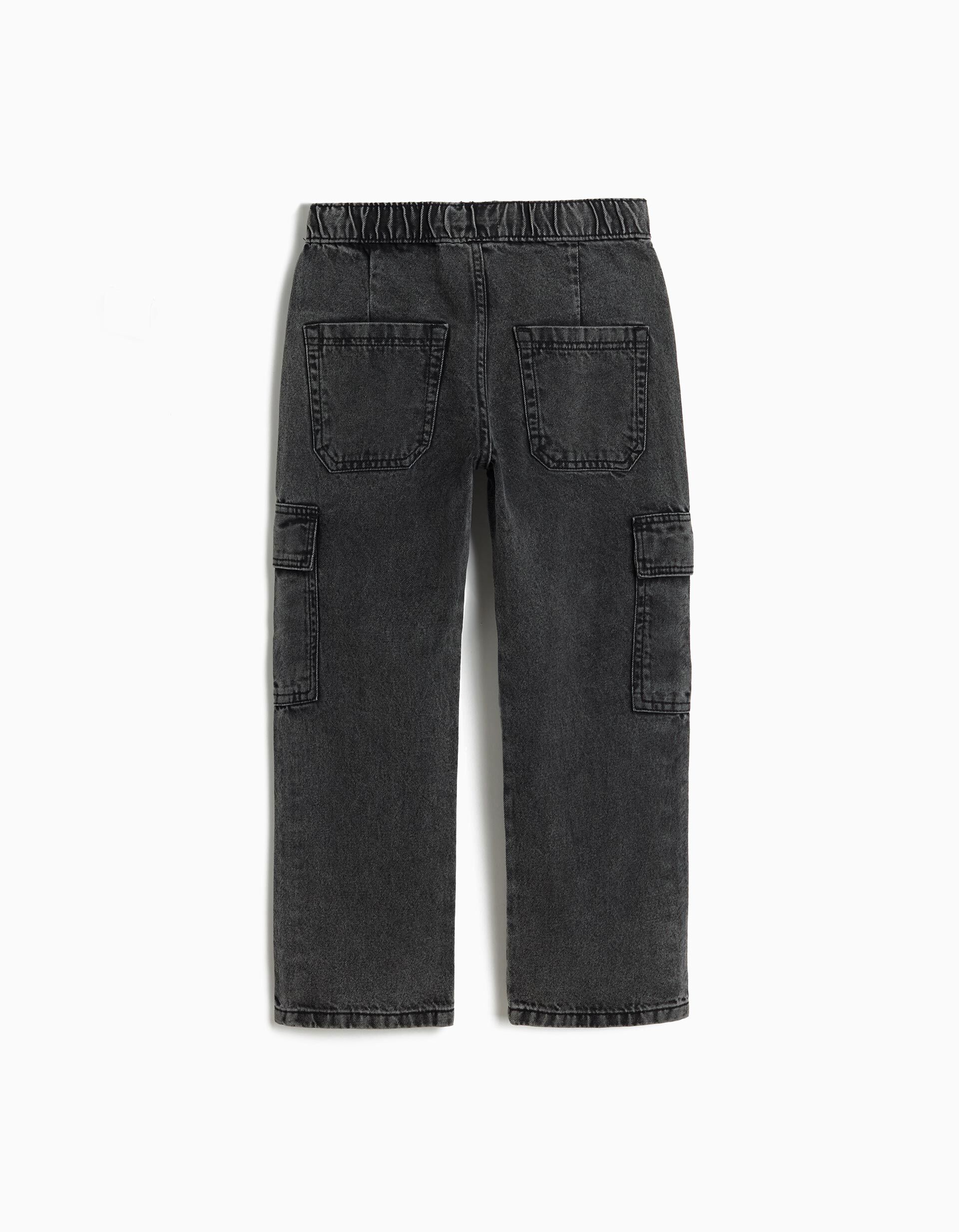 Comprar Online Cal&ccedil;as de Ganga Cargo, Menino, Cinzento