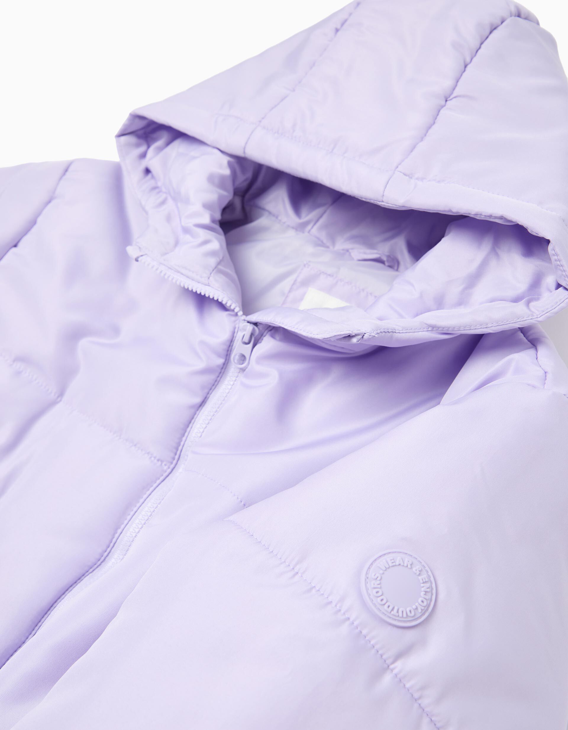 Comprar Online Casaco Acolchoado, Menina, Roxo Claro