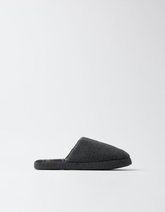 Comprar Online Chinelos De Quarto, Homem, Cinzento