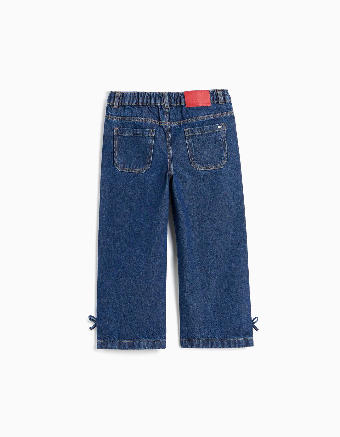 Cal&ccedil;as De Ganga Culotte, Menina, Azul Escuro
