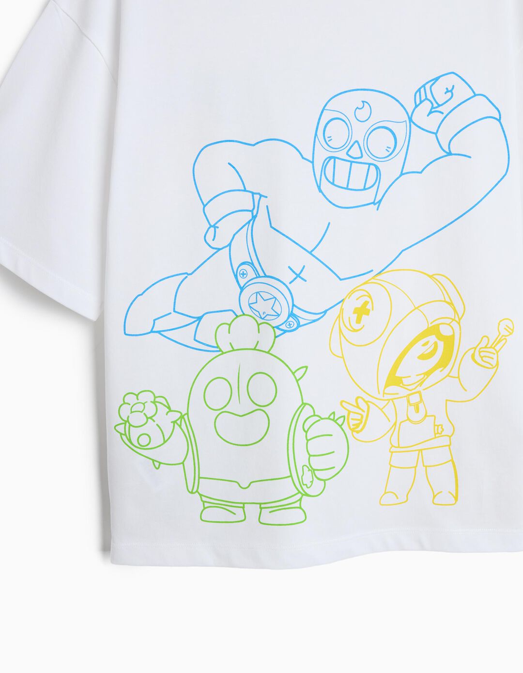 T-shirt 'Brawl Stars', Menino, Cru
