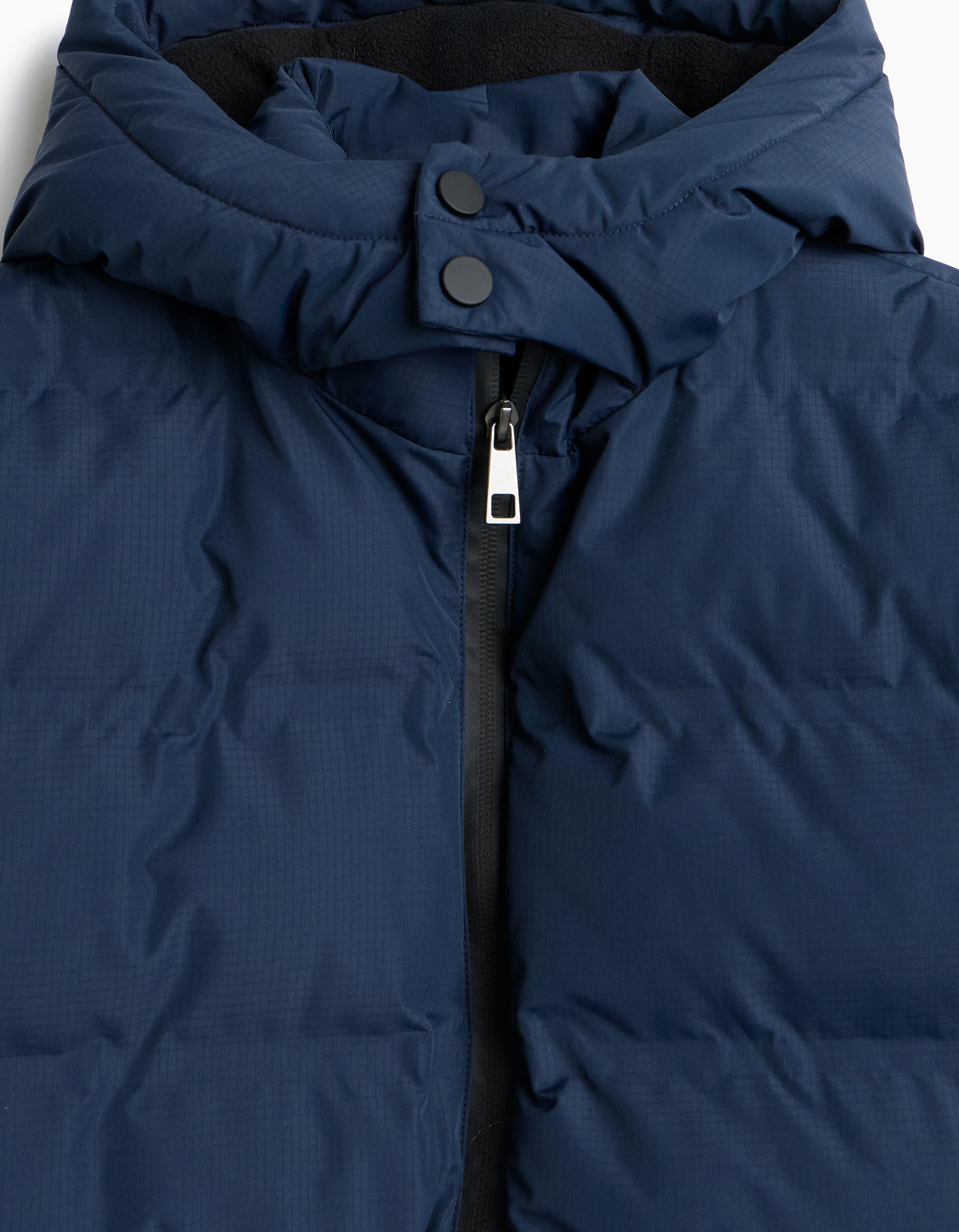 Comprar Online Casaco Acolchoado Com Capuz, Menino, Azul Escuro