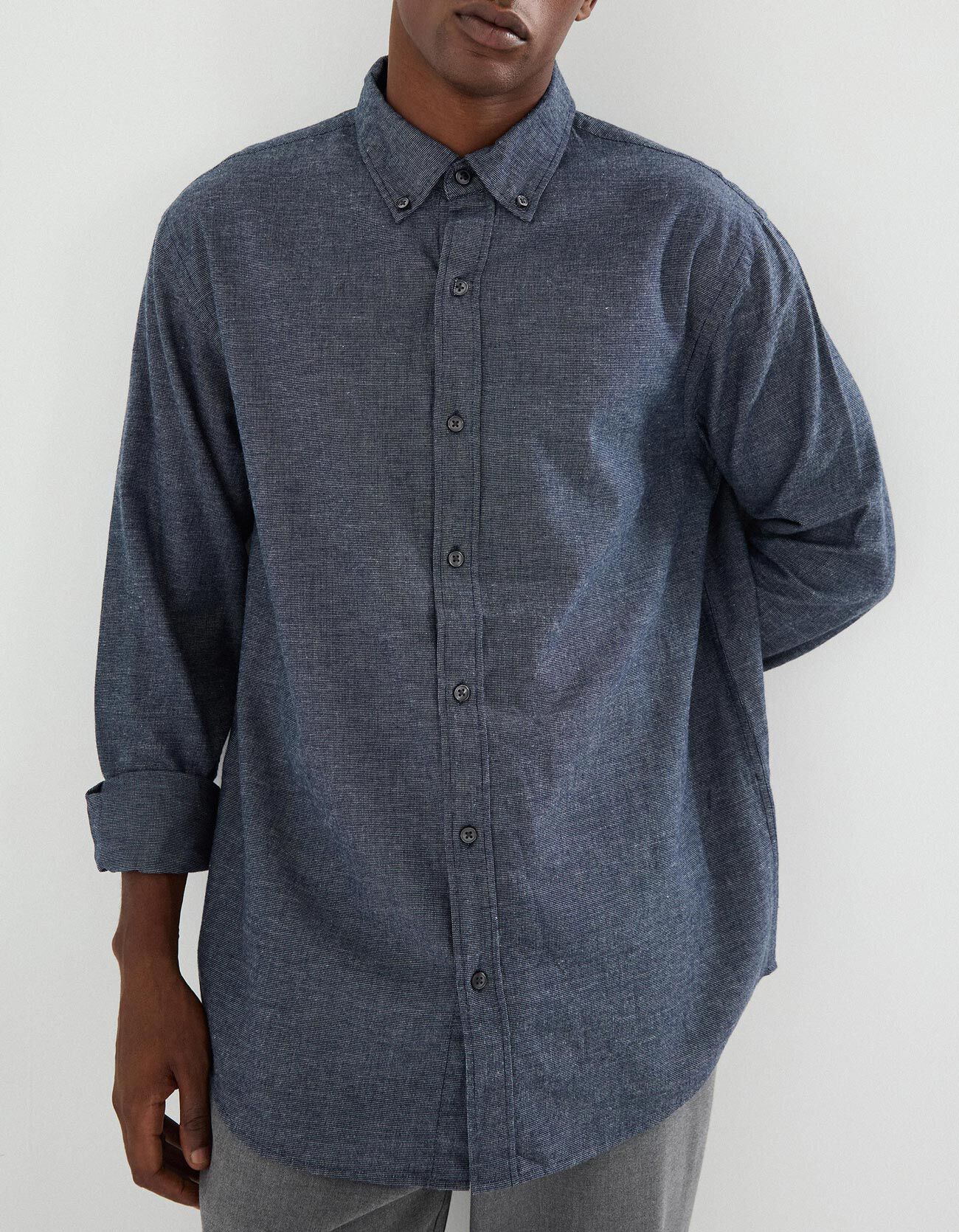 Comprar Online Camisa Flanela, Homem, Azul Escuro 