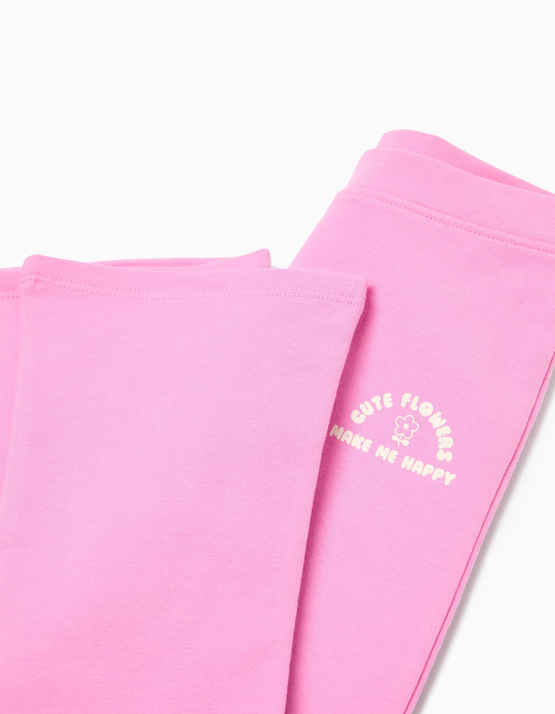 Comprar Online Leggings Flare, Menina, Rosa