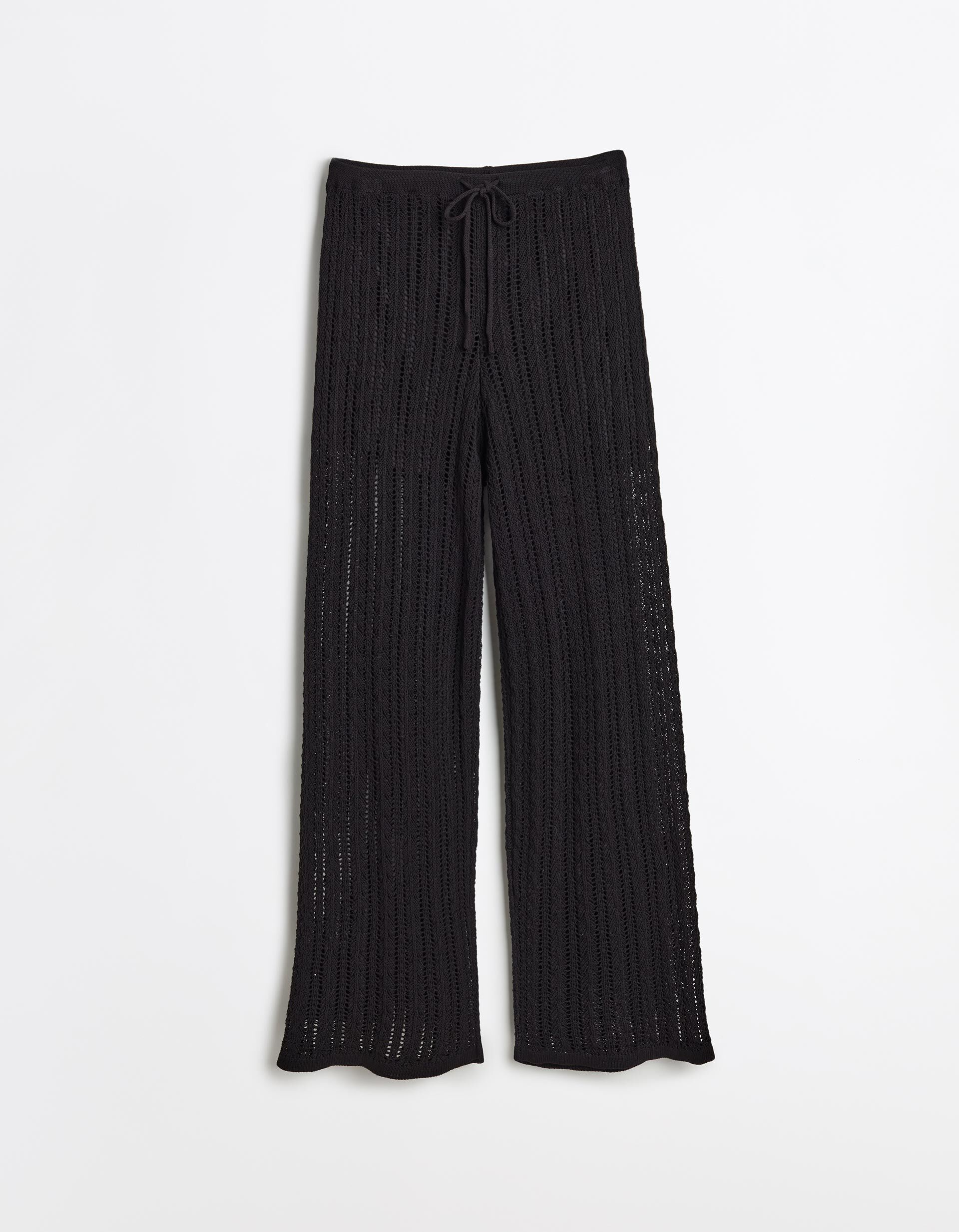 Comprar Online Cal&ccedil;as Malha Tricotada, Mulher, Preto