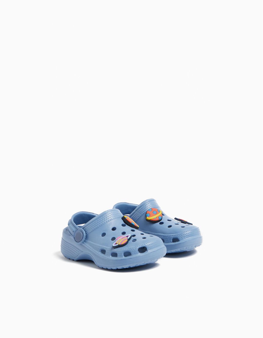 Sandálias de Borracha, Bebé Menino, Azul Claro